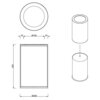 Decor Walther 0615076 Decor Walther Rooms Ведро для мусора, напольное, цвет: сталь матовая