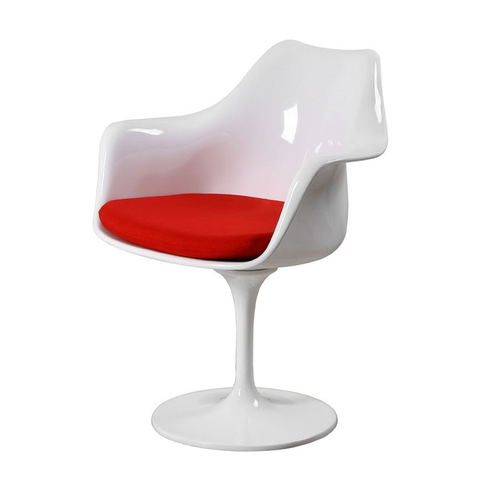 Стул Tulip White+Red