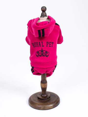 Royal Pet спортивный костюм малина XL