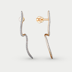 Серьги золотые