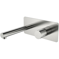 Boheme 125-NB Смеситель STICK из стены Nikel Brush DIAMOHD фото