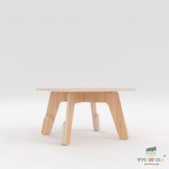 Стол детский растущий из коллекции "Яслиград" со столешницей под дерево