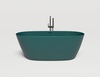Salini 102521MF SOFIA 165x75 Ванна, донный клапан "Click-Clack" цвет на выбор, сифон, интегрированный слив-перелив, покраска по RAL полностью