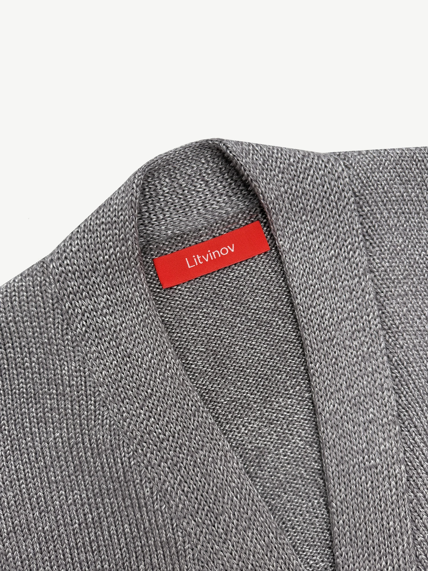 Кардиган с пуговицами из экохлопка