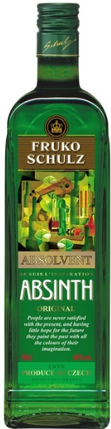 Настойка АБСЕНТ АБСОЛВЕНТ горькая креп. 60% 0,5л.(21280)