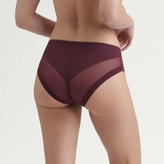 Трусы-слипы женские из микрофибры и тюля DIM 0A63 | Инжир