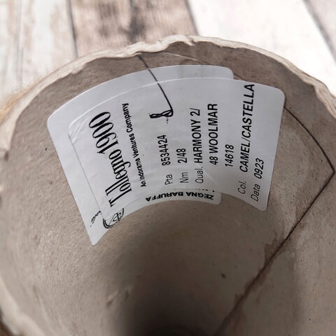 Меринос экстрафайн Tollegno 1900 Harmony 2/48 бежевый