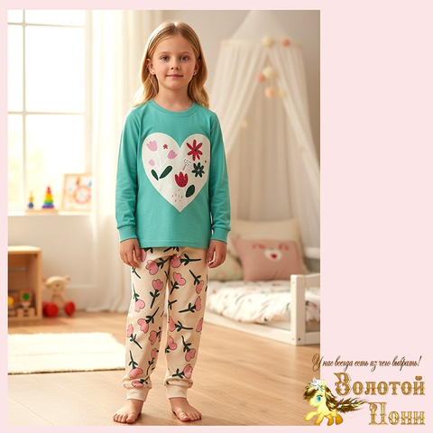 Пижама хлопок д (5-8) 251204-W2024