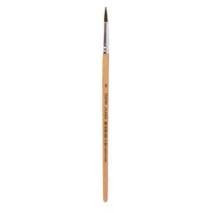 
          Кисть пони, Alingar, круглая, №6, деревянная ручка, 12шт/уп, европодвес