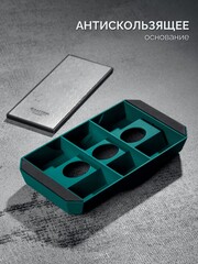 KRAFTOOL DIAMOND DOUBLE Р400/1000, пластина алмазная заточная двухсторонняя (35711-400-1000)