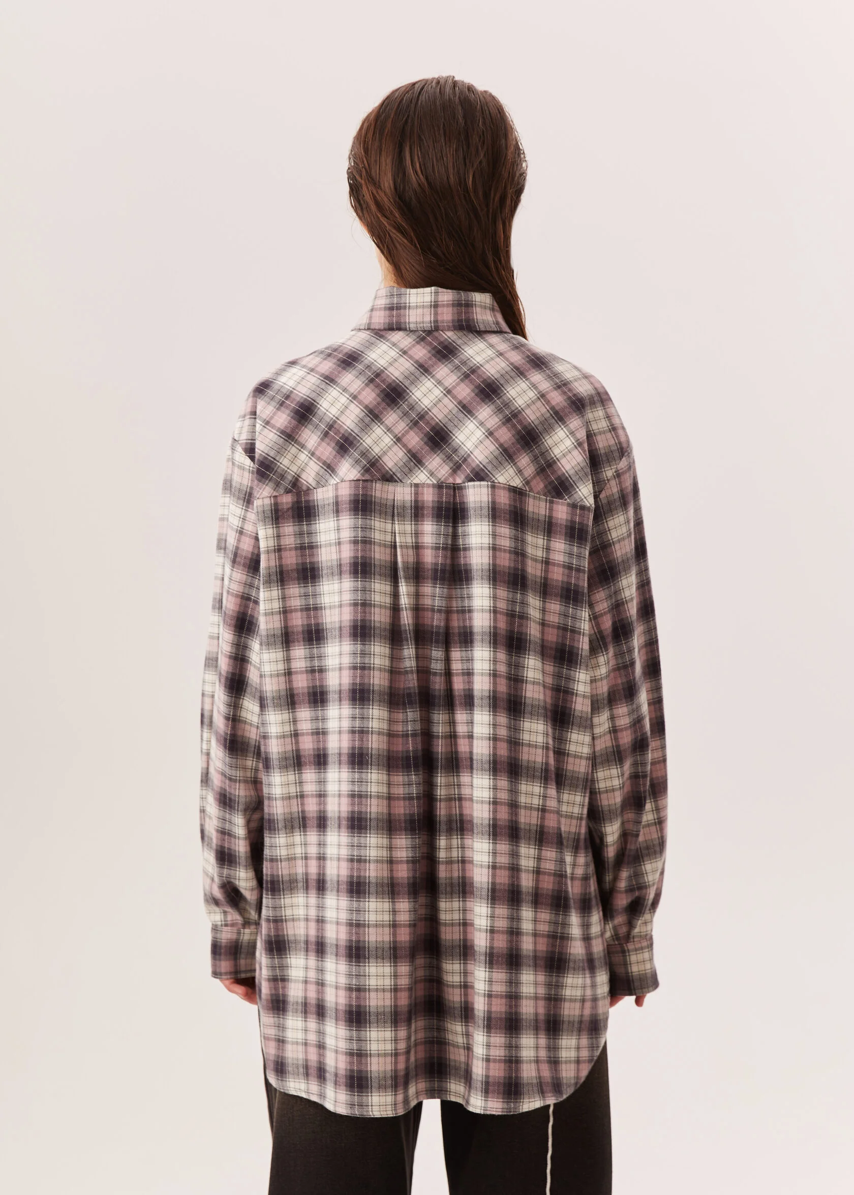 Рубашка CAT SURF серо-розового цвета