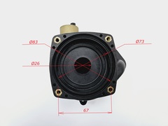 Крышка насоса (улитка) для BAXI Eco/Luna/Main... (арт. 5661200-3, 5655200-3, 5655620-3, 5659550-3, 722175500-3, 722275800-3)