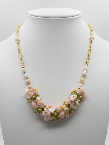 Колье "Весенняя симфония"