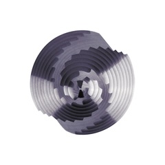 Сверло ступенчатое 4-20мм (Спиральное) HSS-G TiALN 9ступ. L75мм хв. 8мм Ruko 101051F