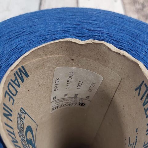 Смесовка с кашемиром (8%) LINSIEME BATIK 1/15 синий