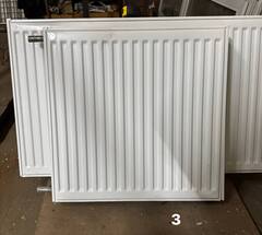 Радиатор Prado C21 Б/У 600x600 стальной бок.