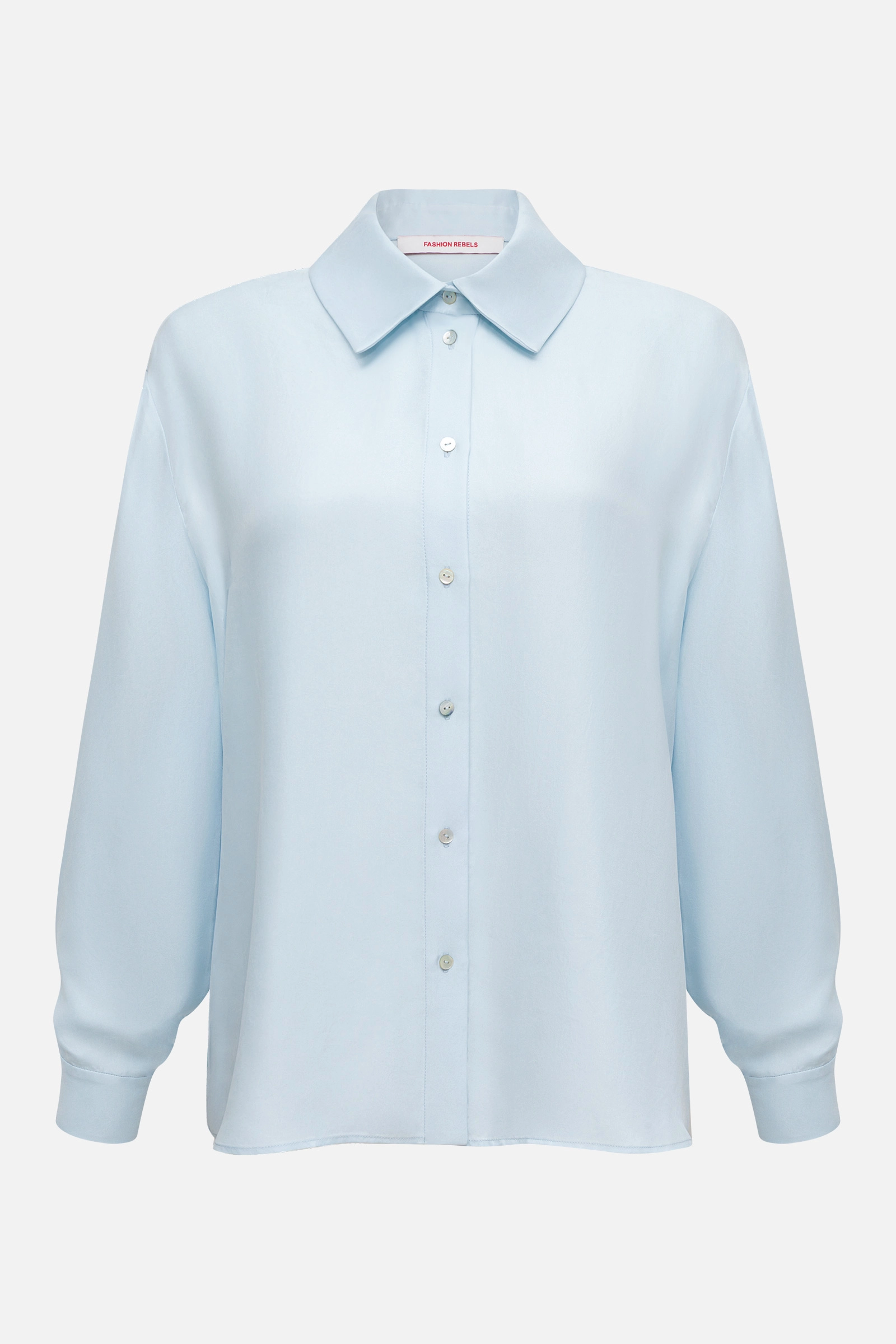 Свободная рубашка из купры