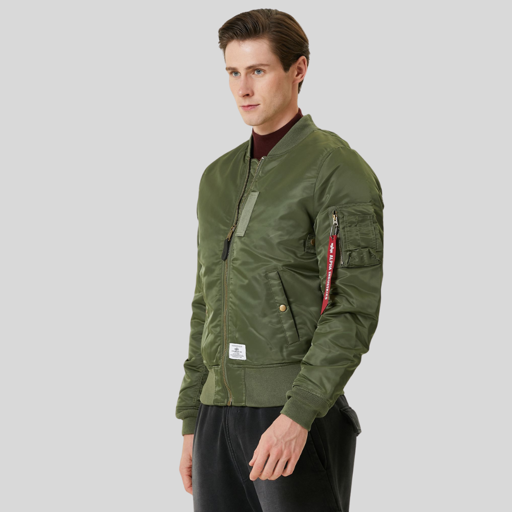 Бомбер Alpha Industries MA-1 Mod Flight Jacket Sage Green (Зеленый