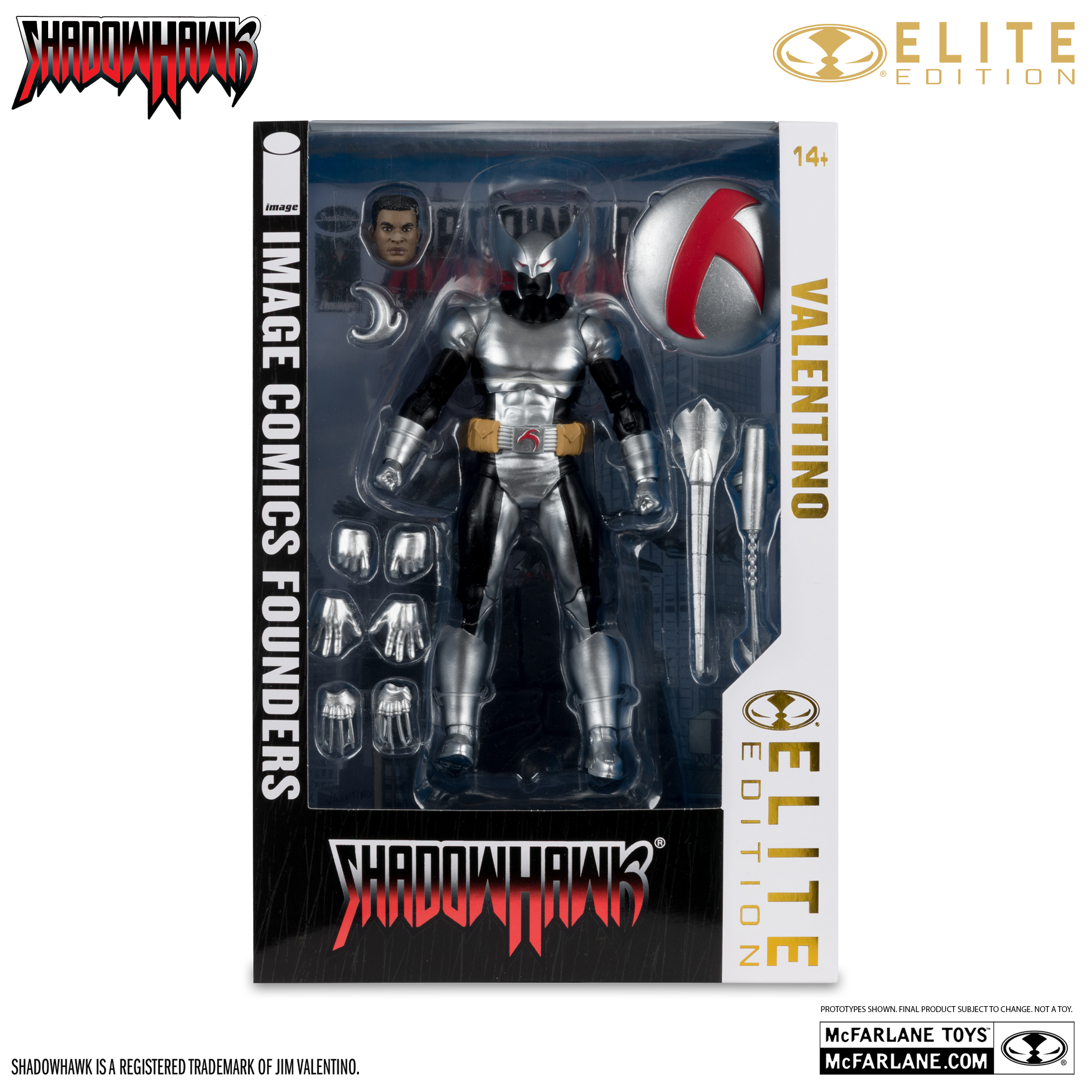 Фигурка Темный Ястреб из комикса ShadowHawk McFarlane Elite Edition