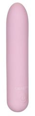 Розовый гибкий мини-вибратор #CharmMe - 9,5 см. - 