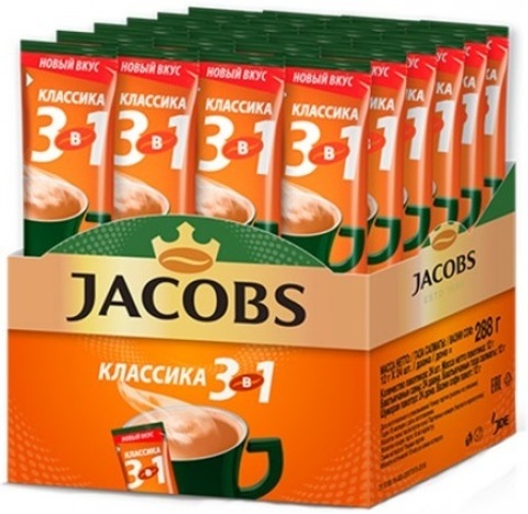 Jacobs 3 в 1 классика