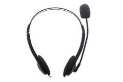Наушники-гарнитура проводная Defender Aura HN-102 черный