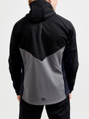 Куртка лыжная мужская Craft Glide Hood, black/granite - 2
