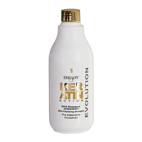 Dikson Keratin Action Cleansing shampoo Pre–treatment №1 - Подготовительный шампунь