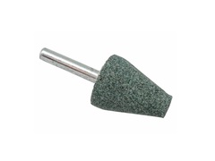 Шарошка абразивная ПРАКТИКА карбид кремния, коническая 25х32 мм, хвост 6 мм, блистер (Арт. 641-350)