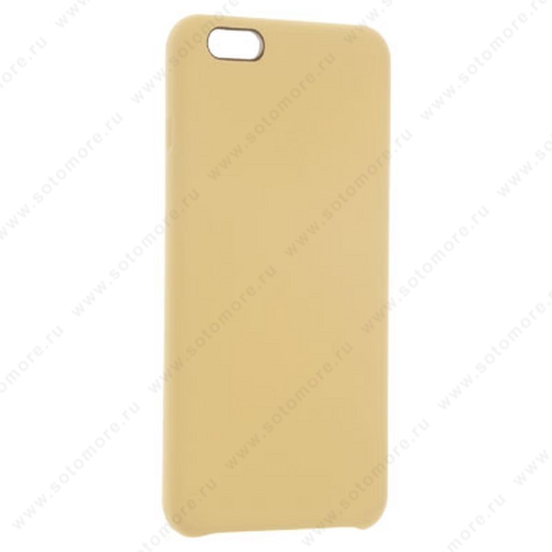 Накладка Silicone Case для Apple iPhone 6s Plus/ 6 Plus желтый