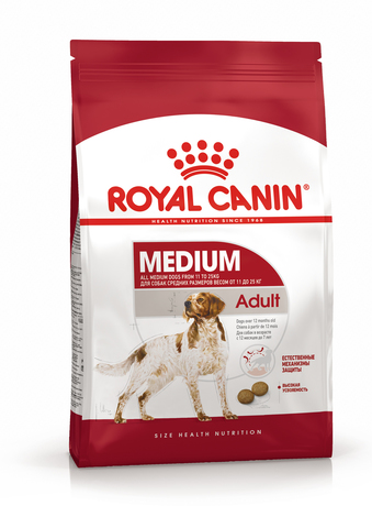 Royal Canin Medium Adult сухой корм для собак средних пород 3кг