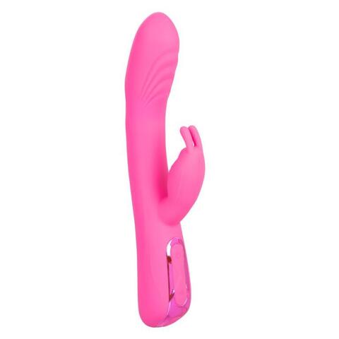 Розовый вибратор-кролик Elite Rocking Rabbit - 22,75 см. - California Exotic Novelties Jack Rabbits SE-0615-05-3