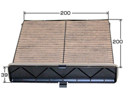 Фильтр салонный угольный VIC  AC-409EX