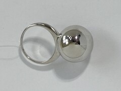 Шар 2,0 (кольцо из серебра)