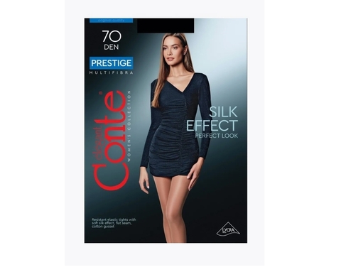Колготки женские 70 Den Prestige, р.5 Nero Conte