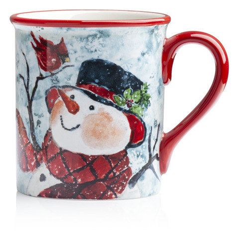 Кружка Certified Int. Снеговик 480мл