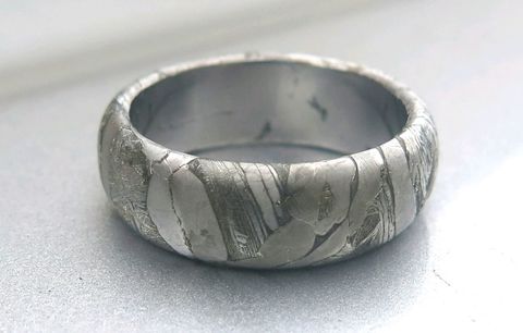 Кольцо на заказ из метеорита Сеймчан или Муонионалуста