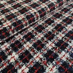 фото твида черный с красным