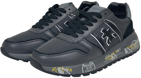 Premiata Mick 1453 Комбинированные черные