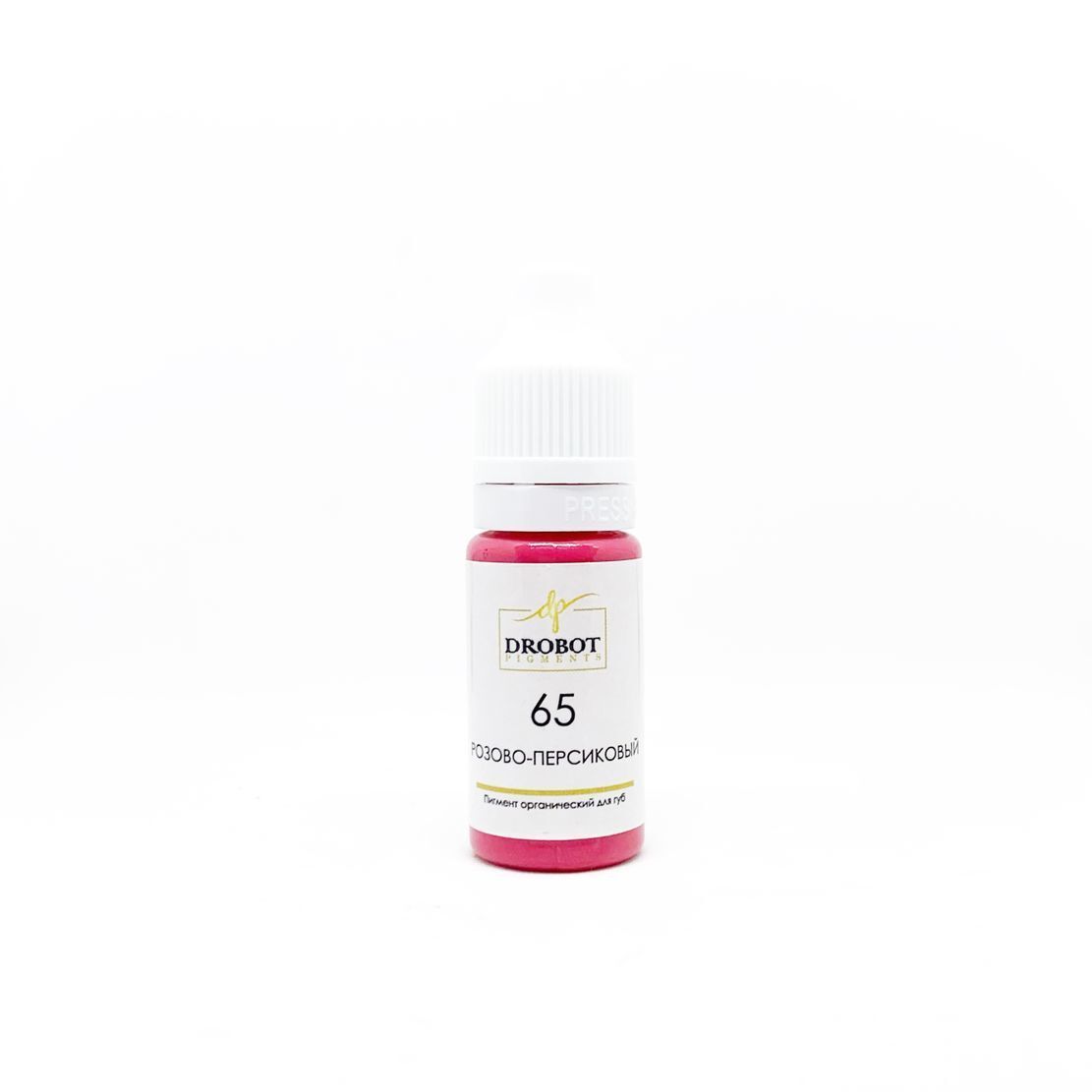Пигмент 65 Розово-персиковый DROBOT Pigments для губ от Ольги Дробот