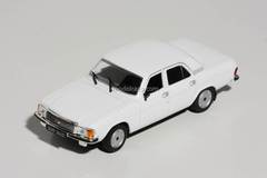 GAZ-3102 Volga white 1:43 DeAgostini Kultowe Auta PRL-u #93