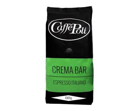 Кофе в зернах Poli Crema Bar, 1 кг (Каффе Поли)