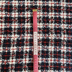 твид черный с красным фото