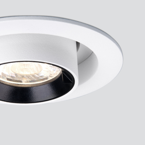 Встраиваемый светодиодный светильник 9917 LED 10W 4200K серебро