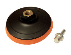 32-4-150 Тарелка опорная для дрели и УШМ, 150 мм, гайка М14, крепление VELCRO (РемоКолор)