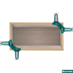 KRAFTOOL HCC-80, глубина зажима 73 мм, угловая струбцина (32203)