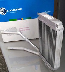 РАДИАТОР ПЕЧКИ NEXIA N150 (ТОНКИЙ С УШКАМИ) LUZAR