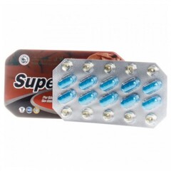 Возбуждающее средство для мужчин Super Man c витамином - (10 + 10)