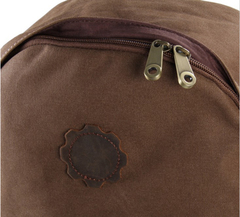 Рюкзак из кожи и ткани River 9004C