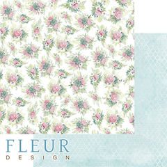 Бумага для скрапбукинга FLEUR-design, двусторонняя 30*30 см, 190 гр.